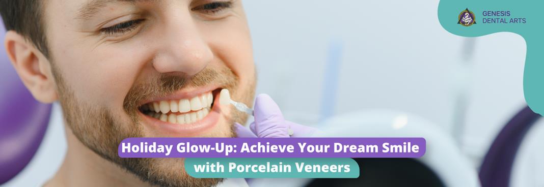 Holiday Glow-Up: Achieve Your Dream Smile with Porcelain Veneers